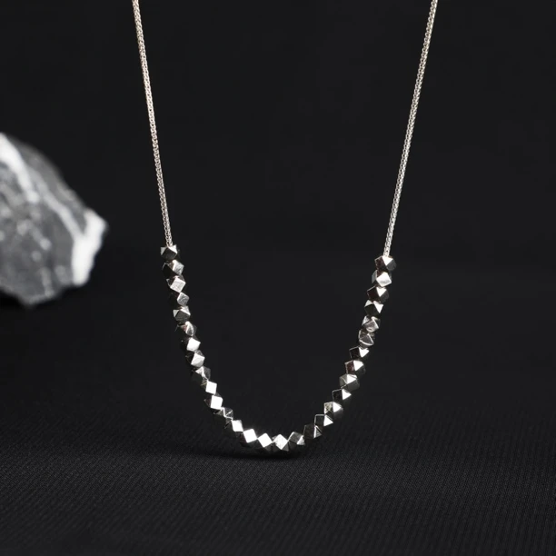 坠链均925银 （志）闪闪碎银子饰品（内有选项）