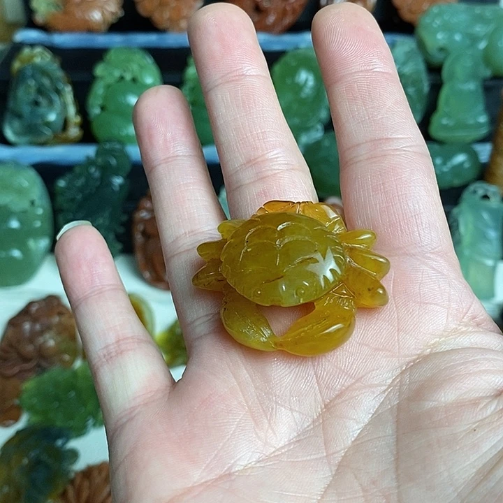 未镶嵌蛇纹石玉颈饰