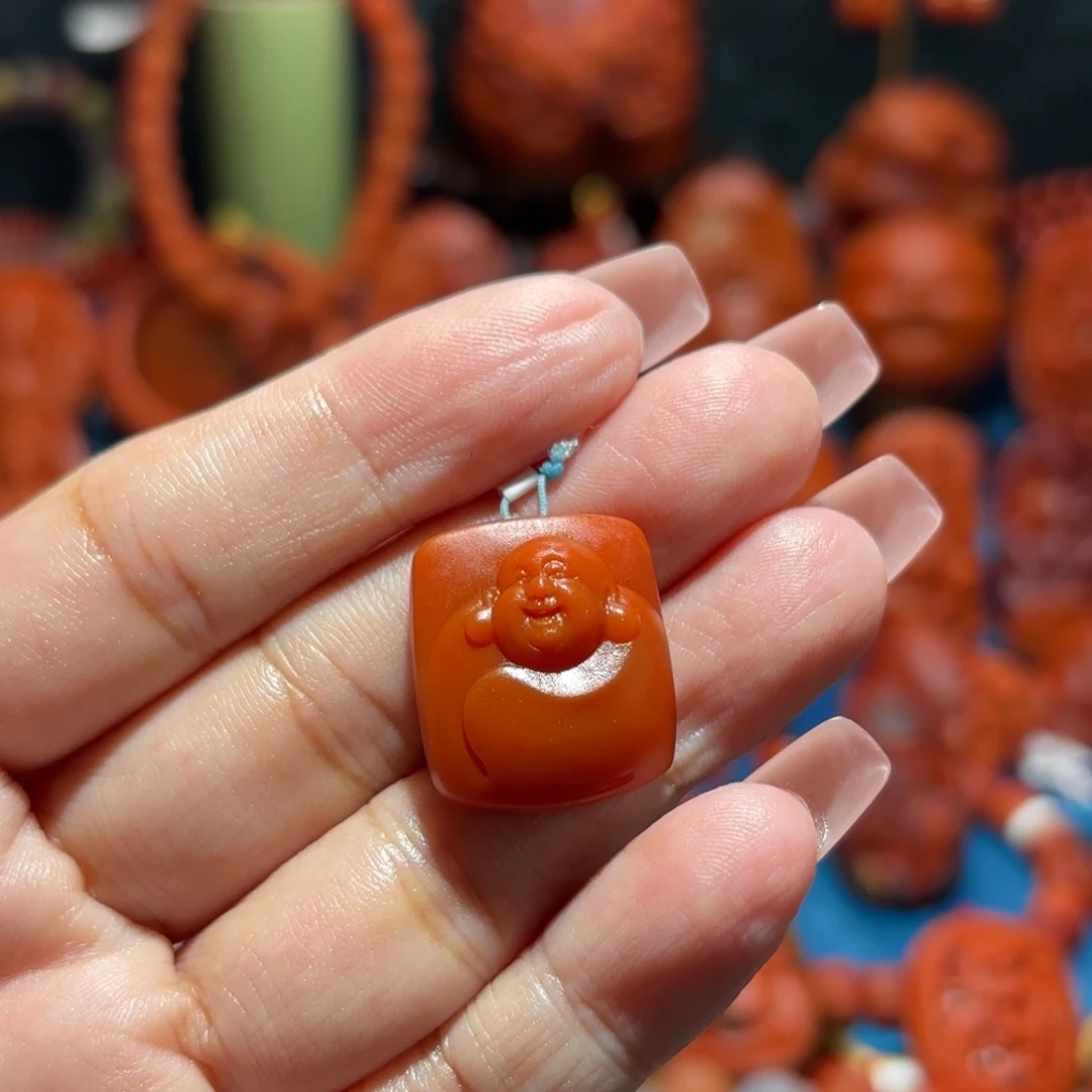 南红玛瑙雕刻未镶嵌
