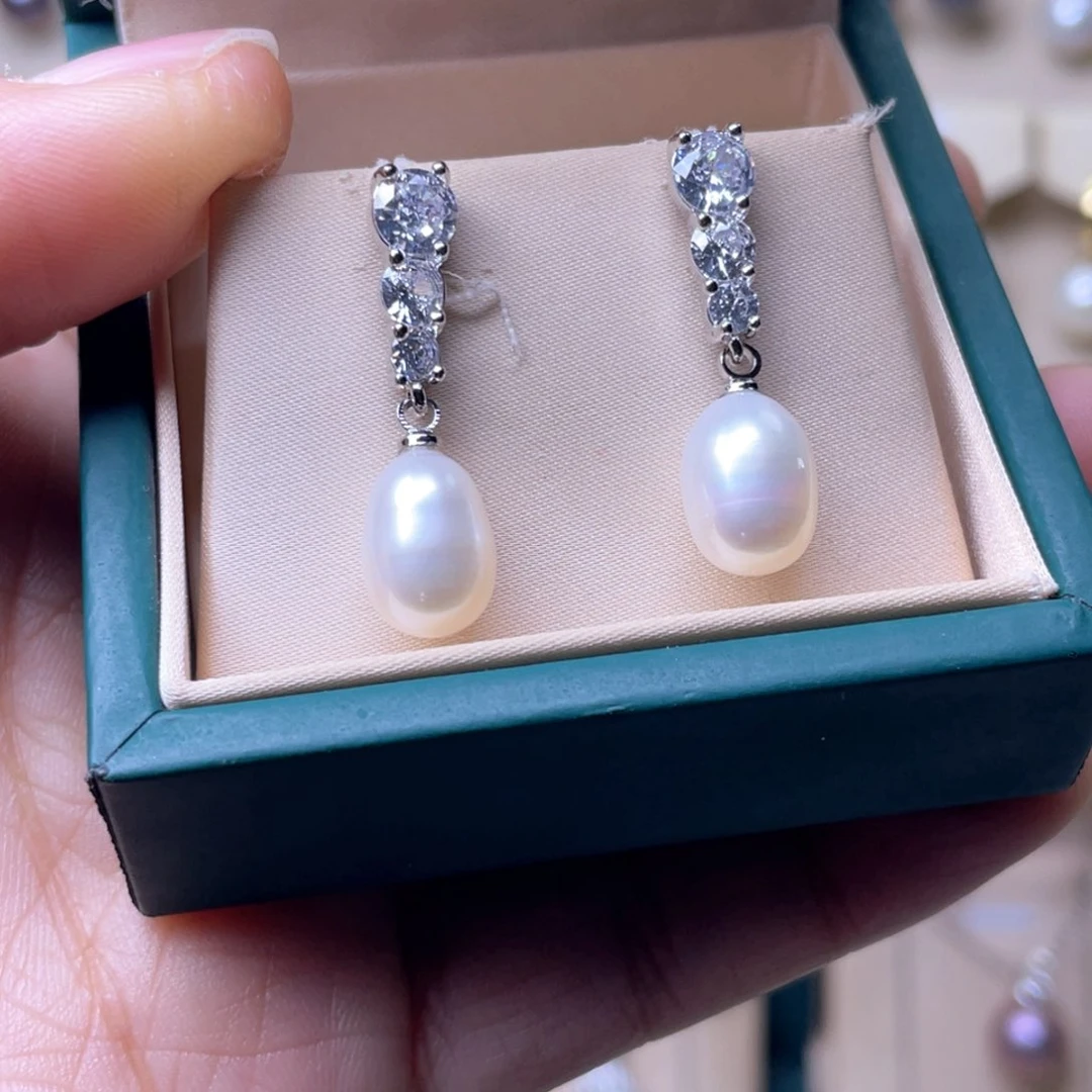 银S925镶嵌其他淡水珍珠