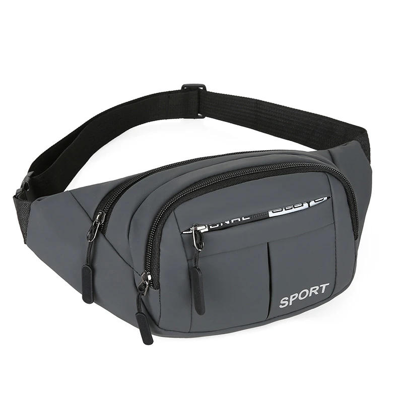 新款防水腰包男女多功能大容量工作干活轻薄运动耐磨收银手机钱包