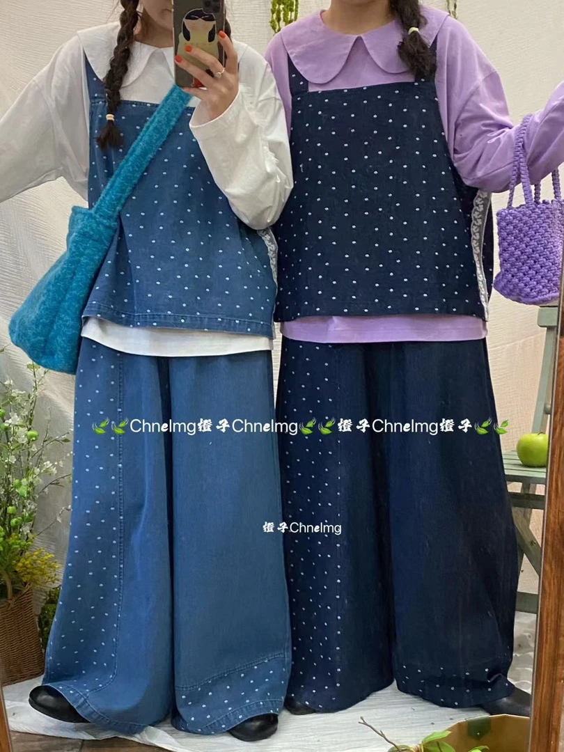 橙子（5039#）日系百搭波点马甲