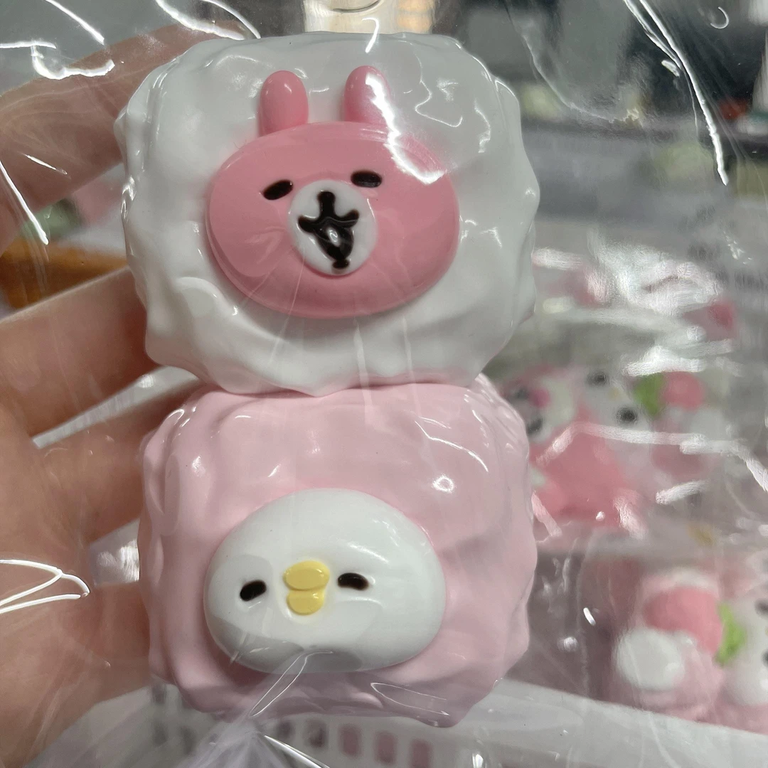 【卡娜赫拉二联】食品级硅胶捏捏纯手工制作瑕疵专场链接DIY