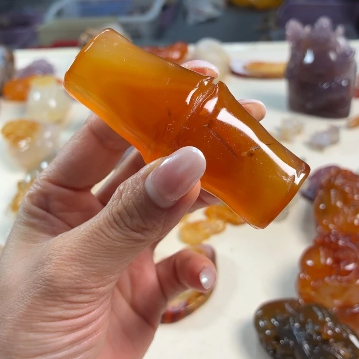 玛瑙/玉髓未镶嵌吊坠(不含链)