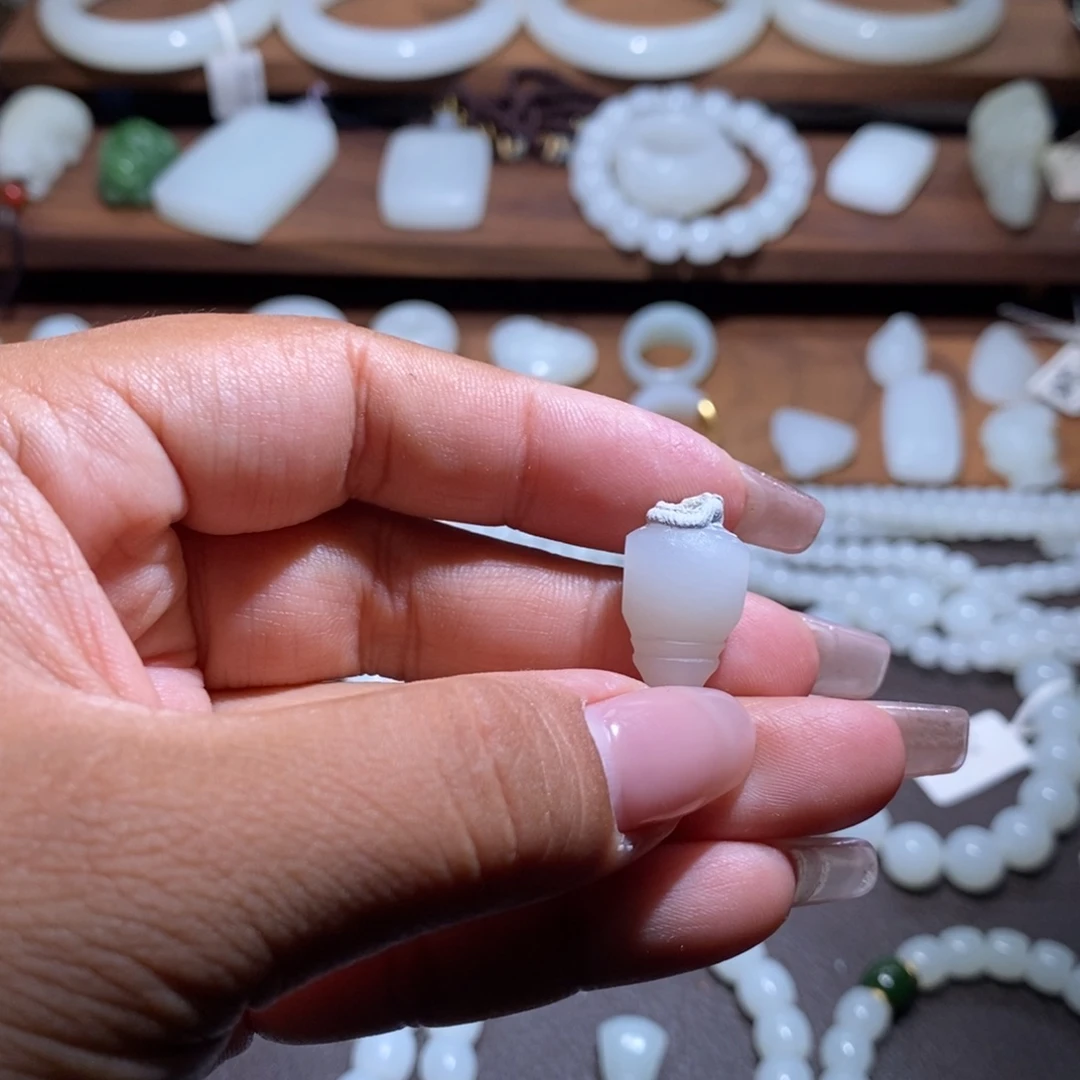 未镶嵌手链和田玉螳*虾