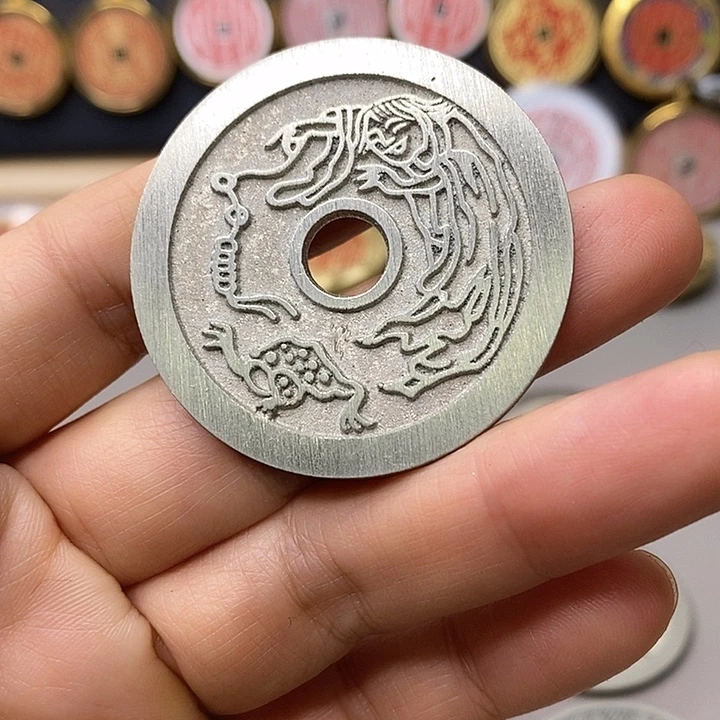 铜现代仿制工艺文创铜币