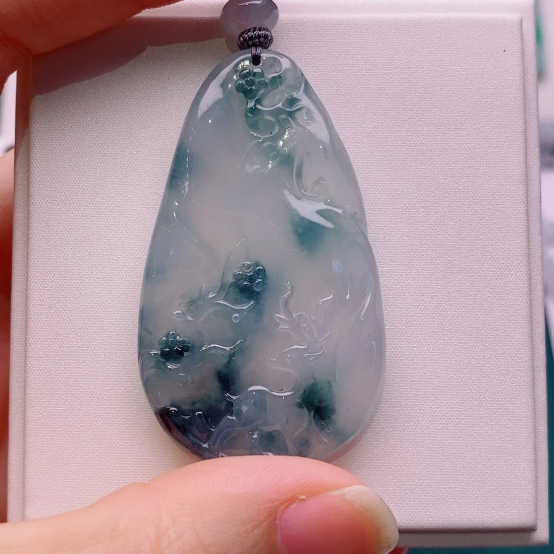 颈饰未镶嵌翡翠一路有你