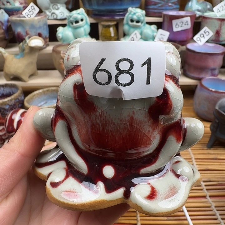 #钧瓷#原产地#矿石釉#器物之美#藏品#小摆件