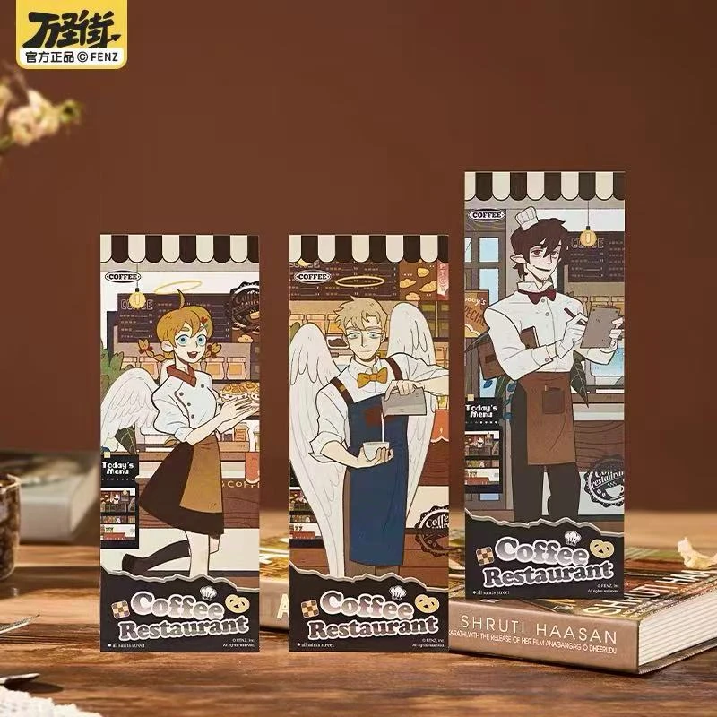 非人哉【万圣街香醇时光】镭射票盲盒逆向镭射银卡收藏卡牌