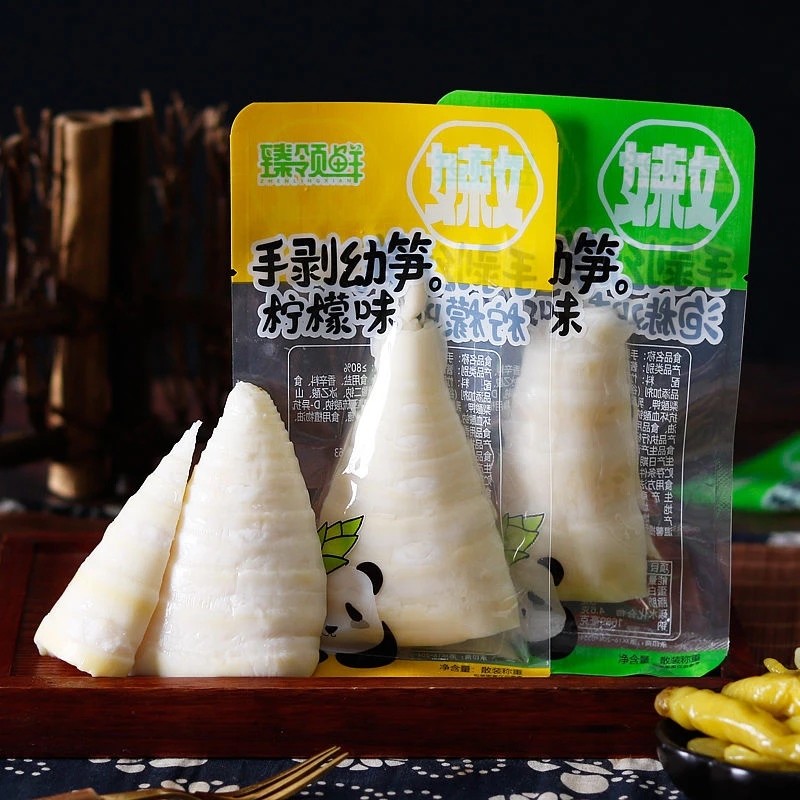 大根去皮手剥幼笋泡椒柠檬味下酒菜凉菜解馋小零食独立速食臻领鲜