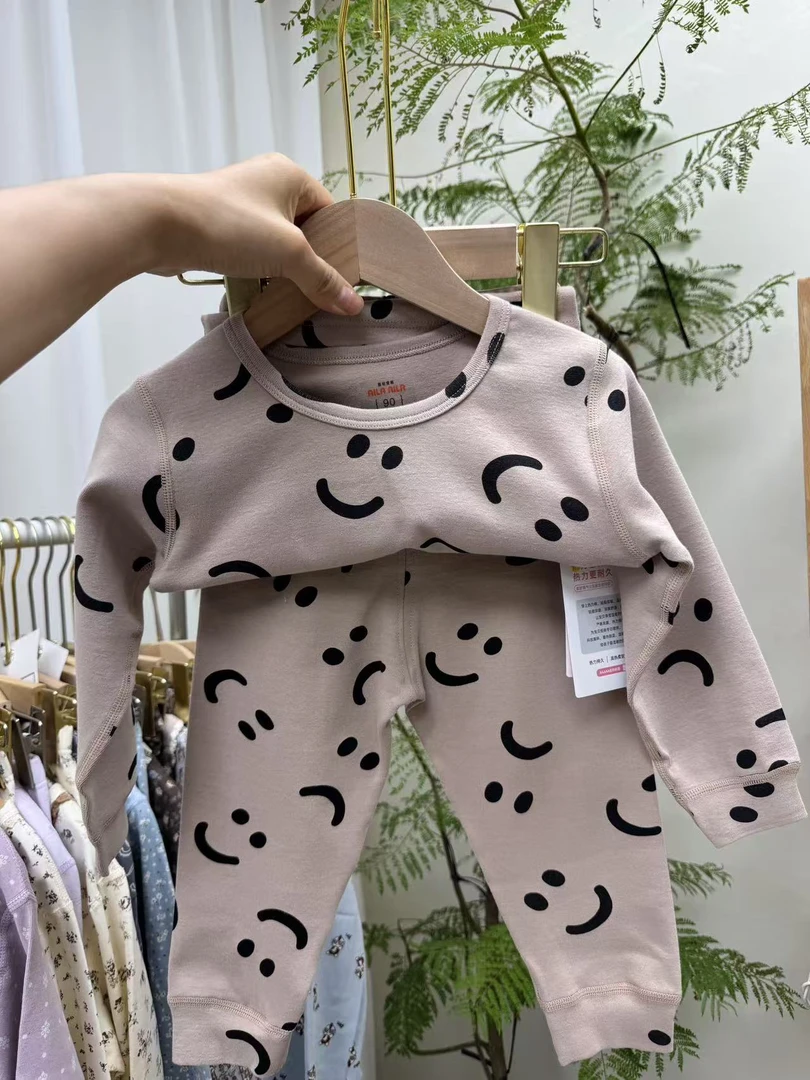 90-160男童卡通图案家居服套装