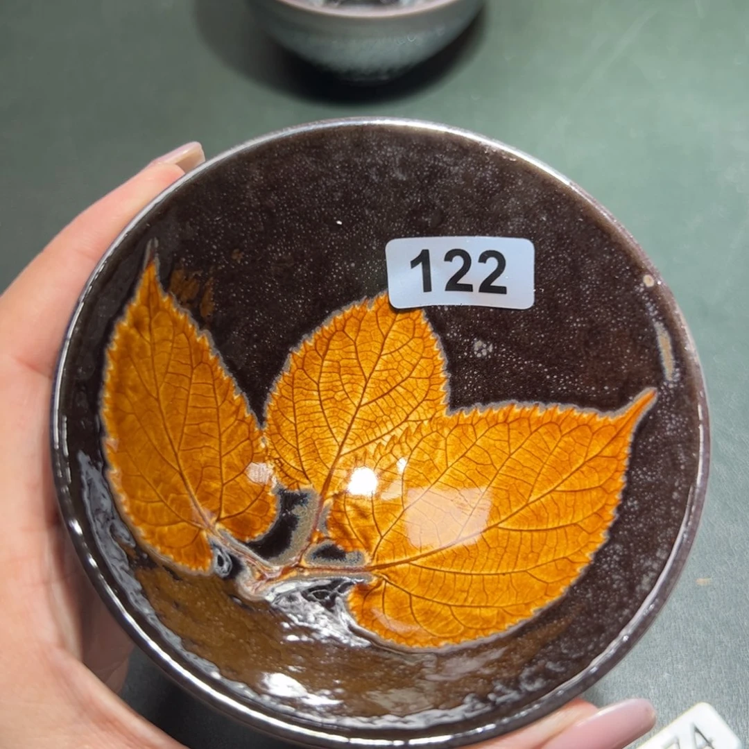 茶盏全手工原矿原釉建盏