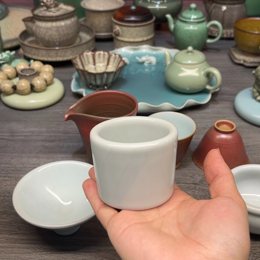 潘建波 月影凝霜 扳指杯