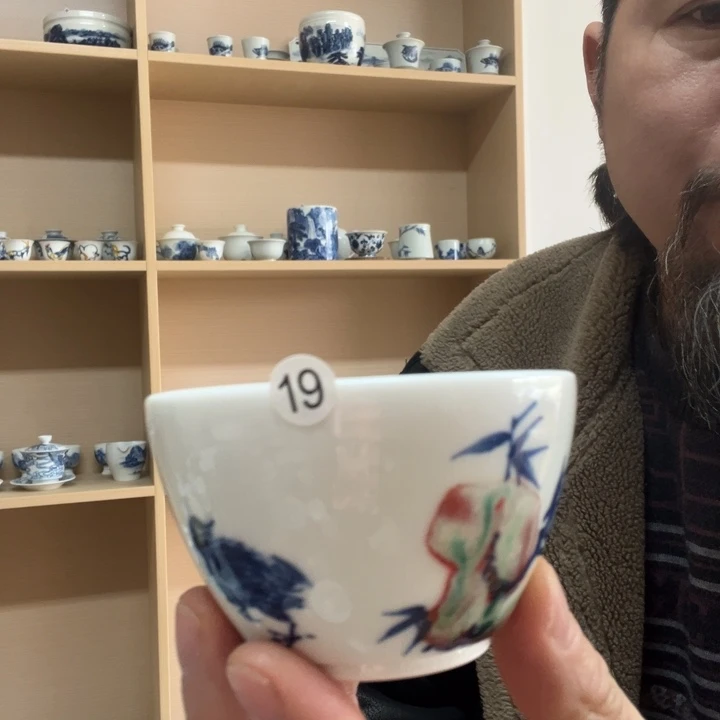 杯景德镇手绘陶瓷