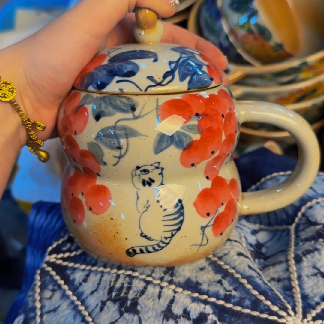 瓷片景德镇陶瓷手工手绘