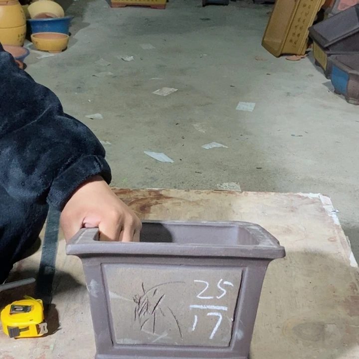 紫砂花盆紫砂紫砂