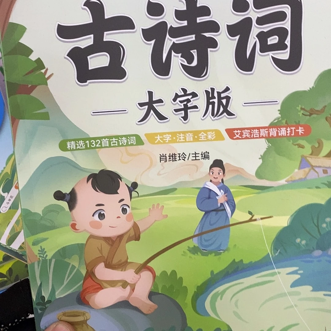 大字版  古诗词132首  全拼音