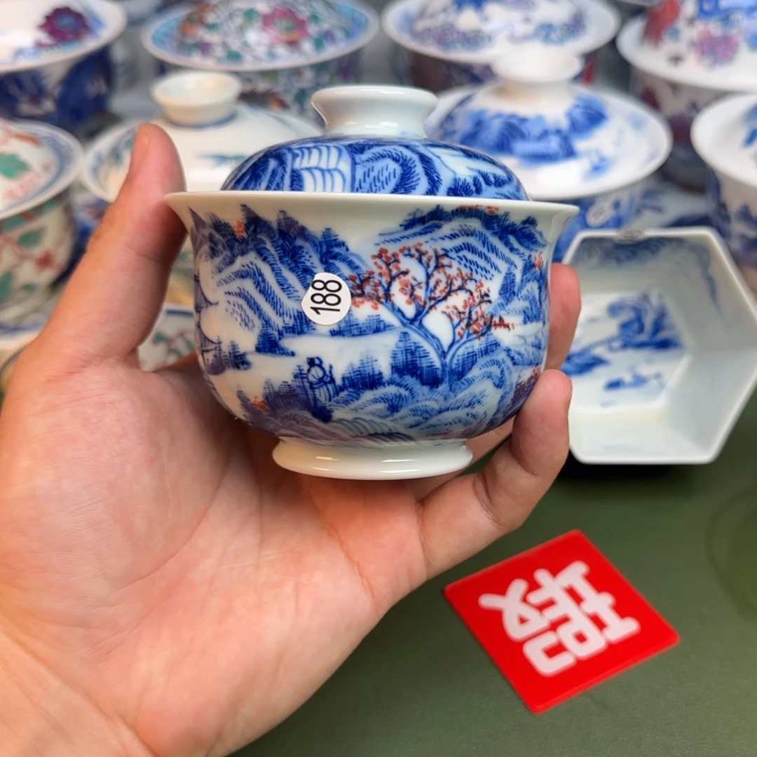 陶彦祖纯手工手绘茶具188