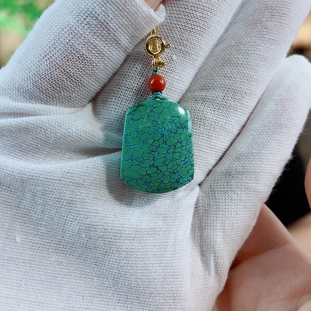 未镶嵌绿松石珠宝奇石