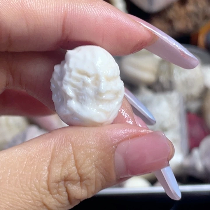 养殖鹿角雕刻件随机一个天地孔