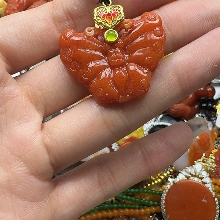 翡翠未镶嵌项链翡翠