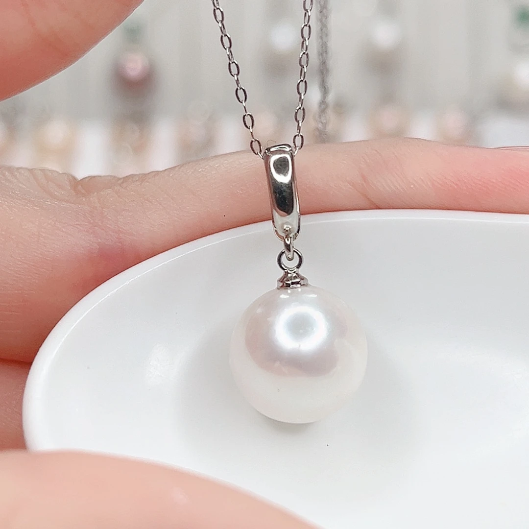 淡水珍珠吊坠(赠链)合金