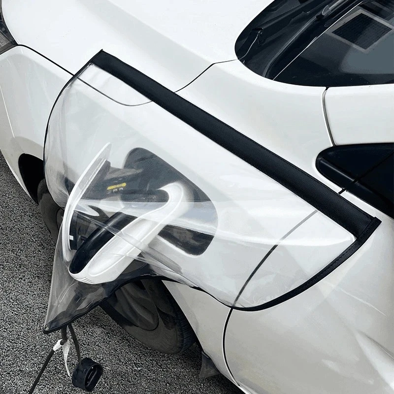 充电枪防雨罩新能源车电动汽车充电器桩口防水罩电车c