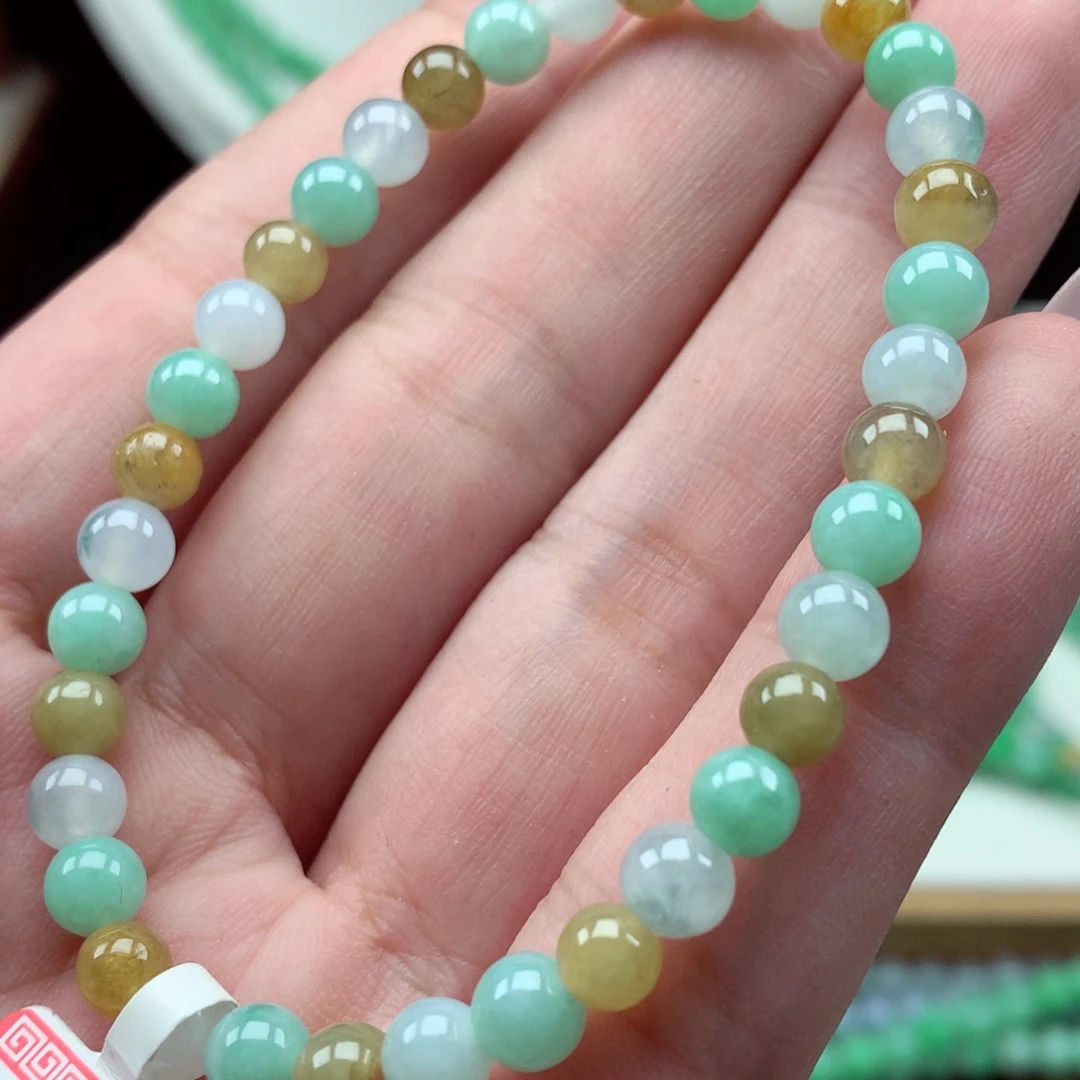 未镶嵌手链翡翠翡翠