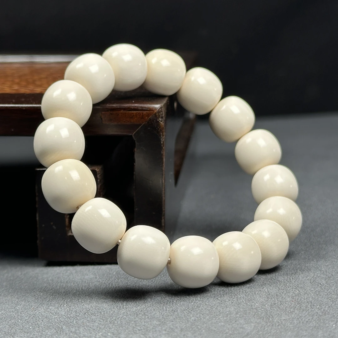 Q1826天然猛犸牙 老型单圈13+mm支持鉴定 假一罚四