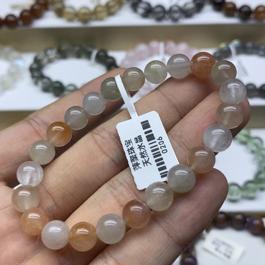 水晶手链未镶嵌纯天然