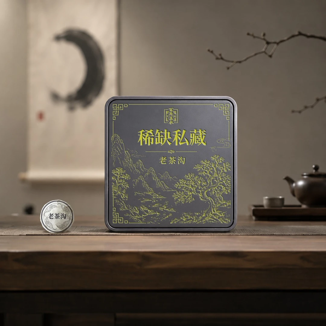 送弯弓+正气塘!稀缺私藏.老茶沟 2023年生茶龙珠5颗(拆封试喝1颗)