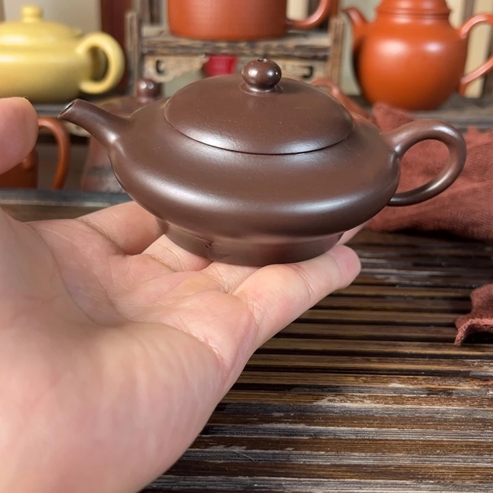 茶壶紫砂原矿紫砂手工制作