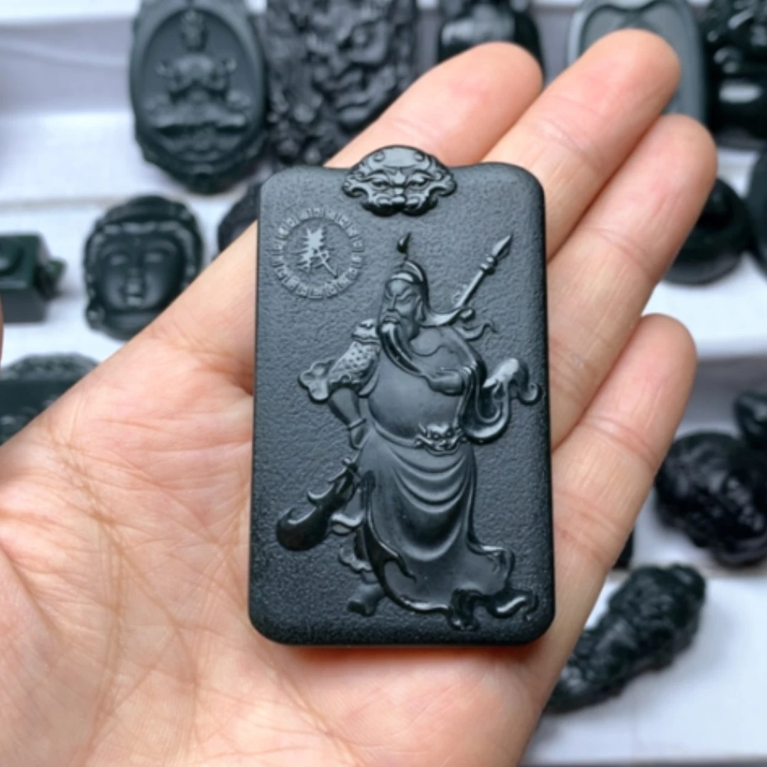 【闪购商品】和田玉颈饰未镶嵌双面雕刻