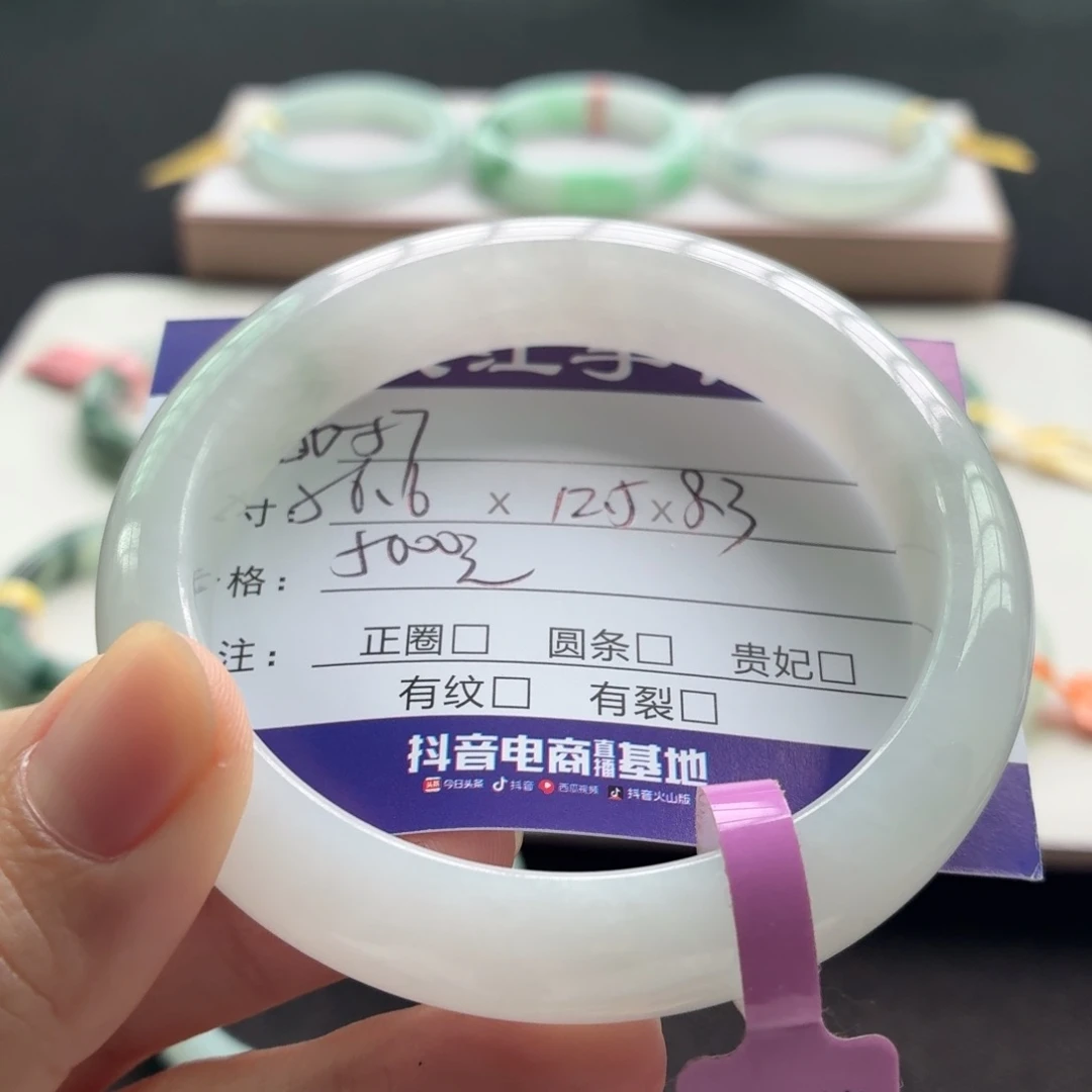 未镶嵌手镯翡翠翡翠