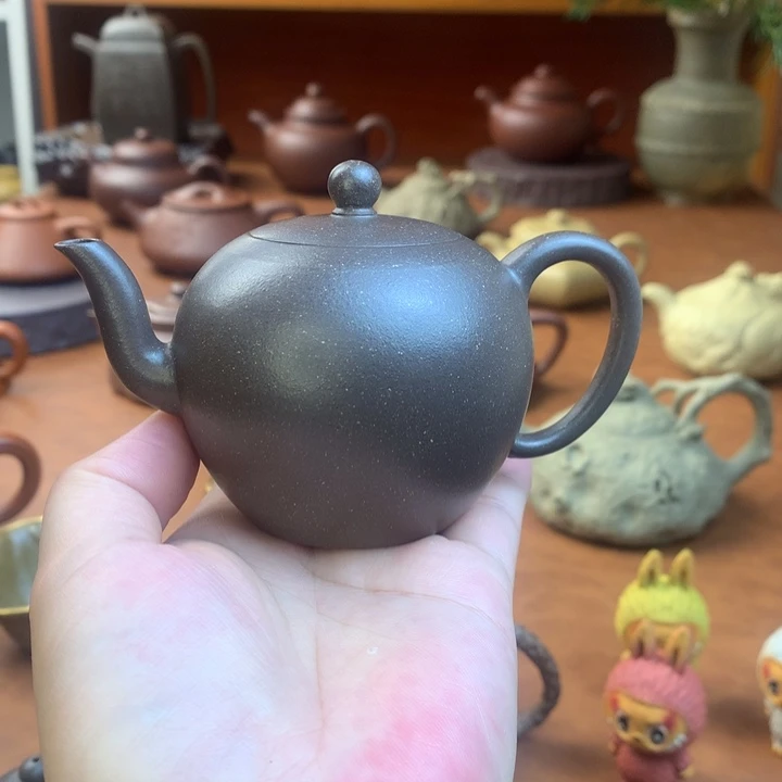 茶壶紫砂半手工太极美人肩