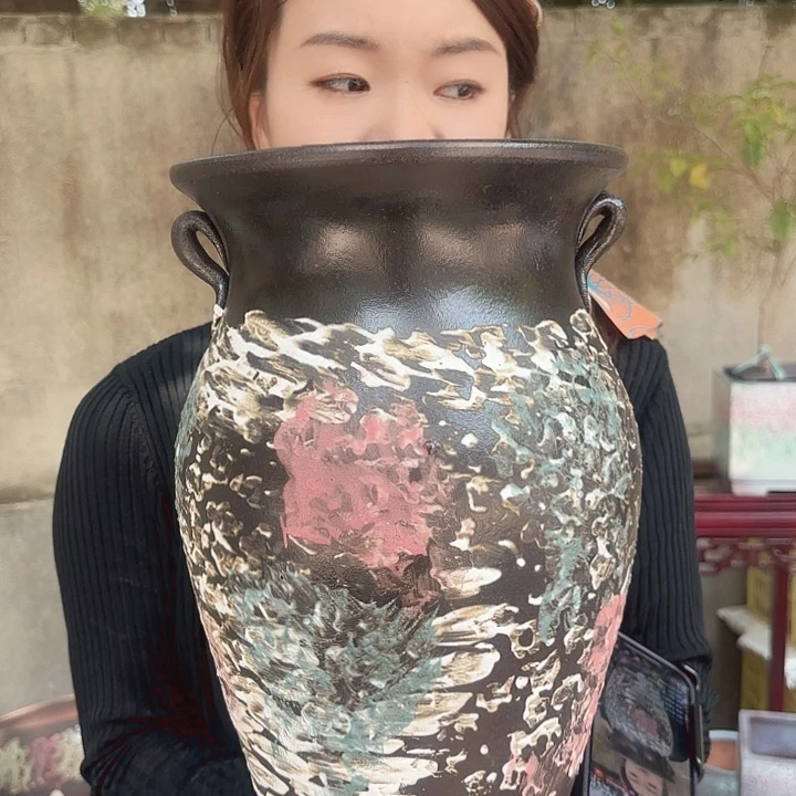 侘寂风梅瓶一个20*32