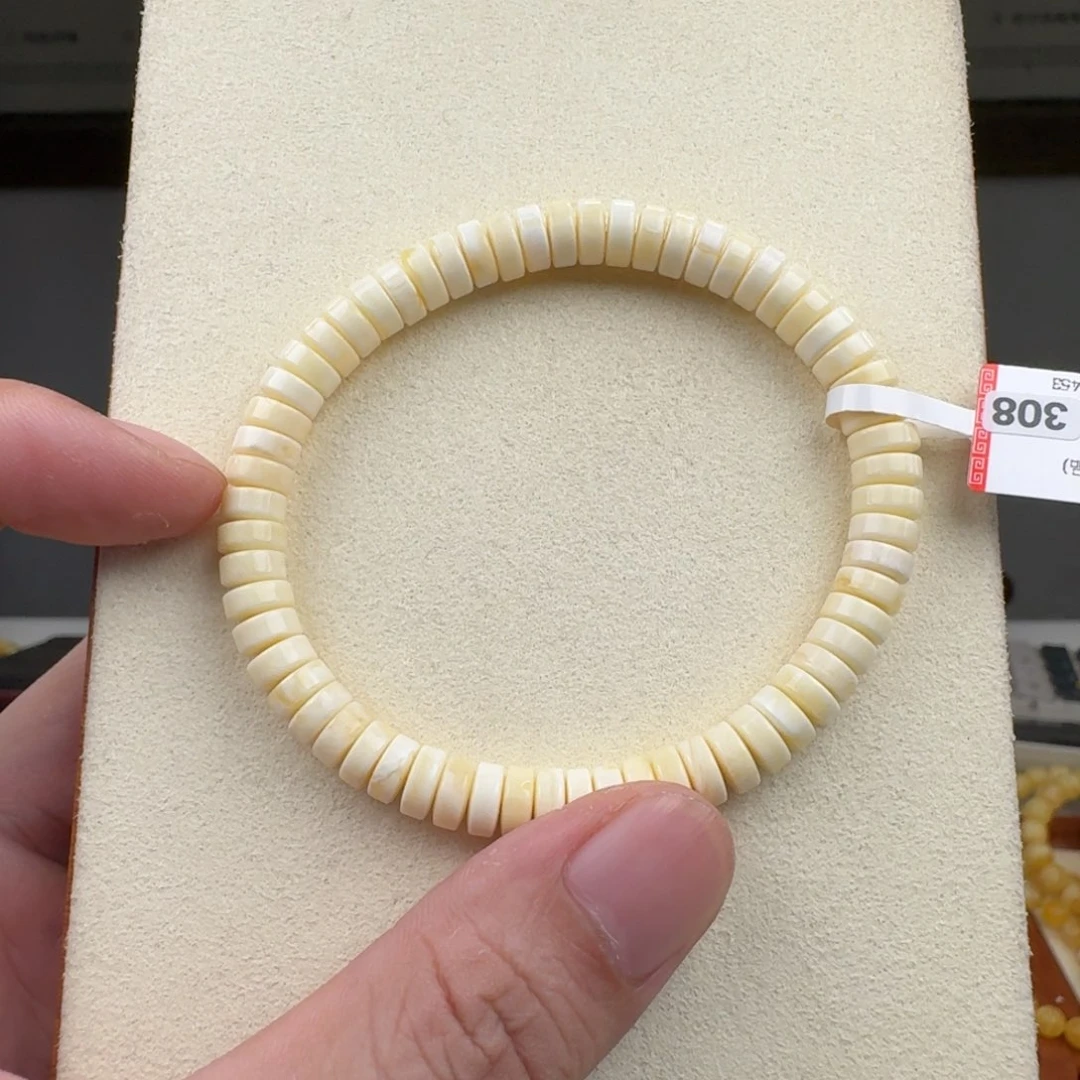 琥珀未镶嵌手链蜜蜡手串