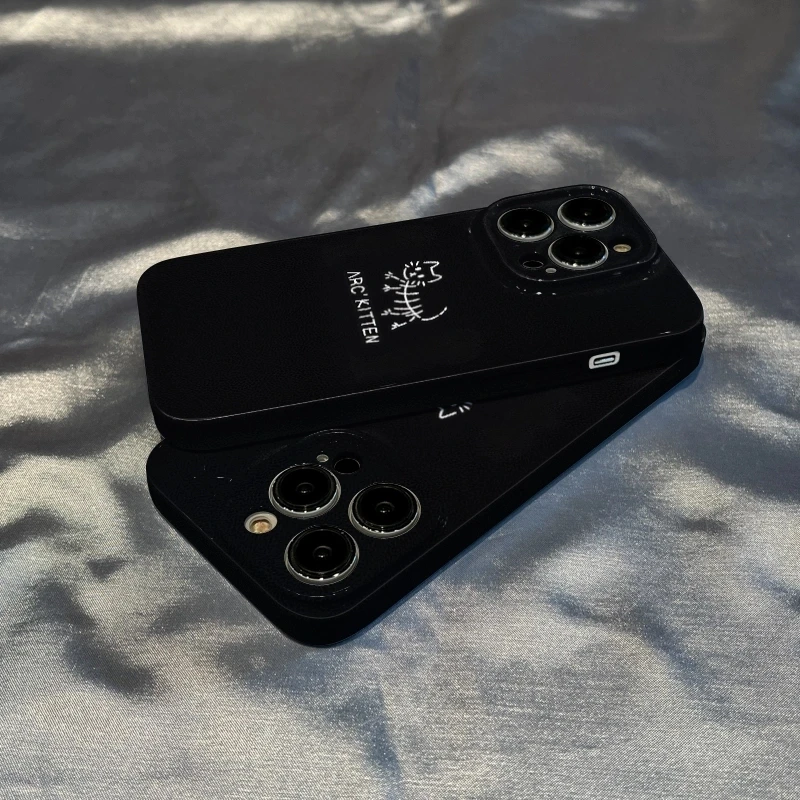 始祖小猫适用苹果华为VIVO小米OPPO荣耀手机壳iPhone16套菲林少女