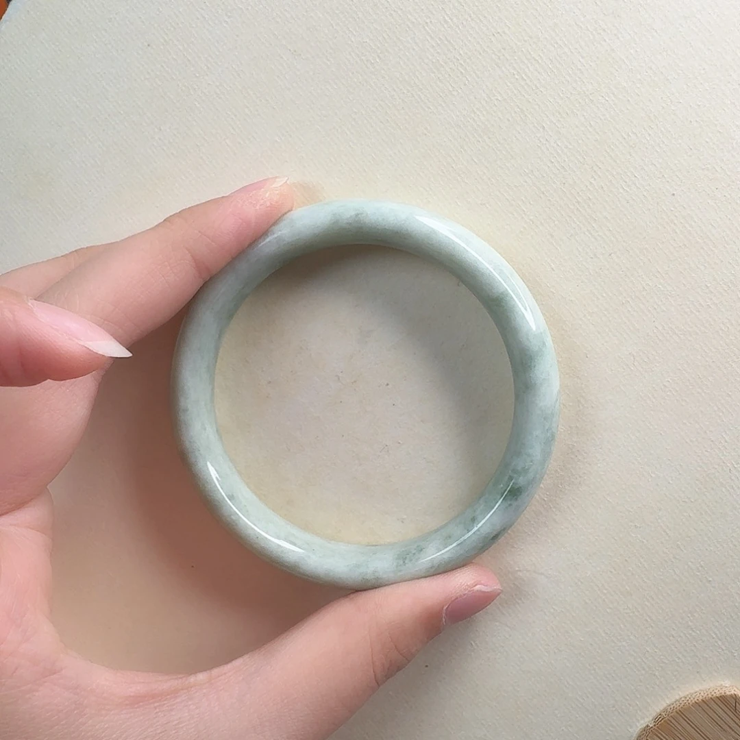 蓝田玉（蛇纹石化大理石玉）手镯未镶嵌
