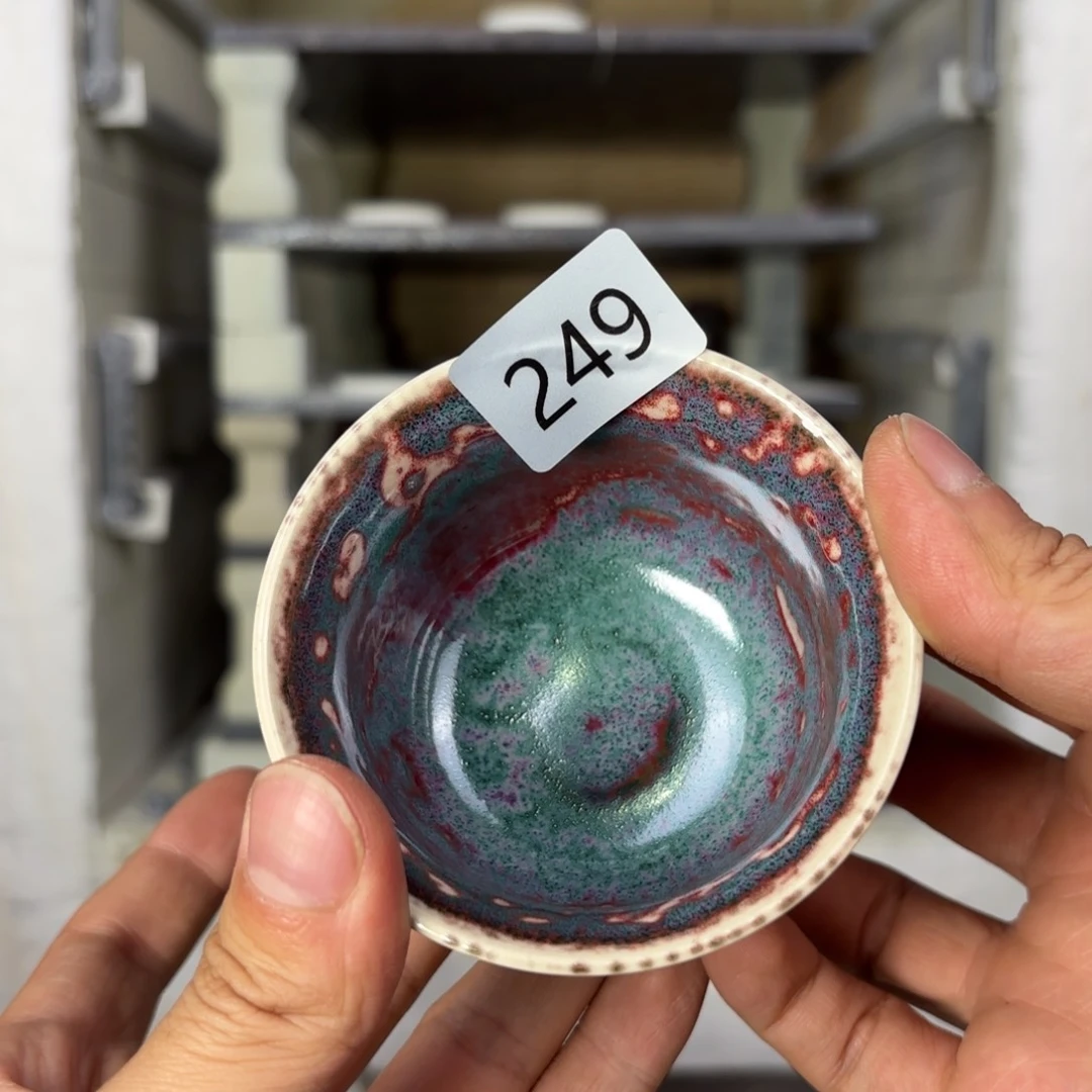 摆件钧瓷茶器手工窑变