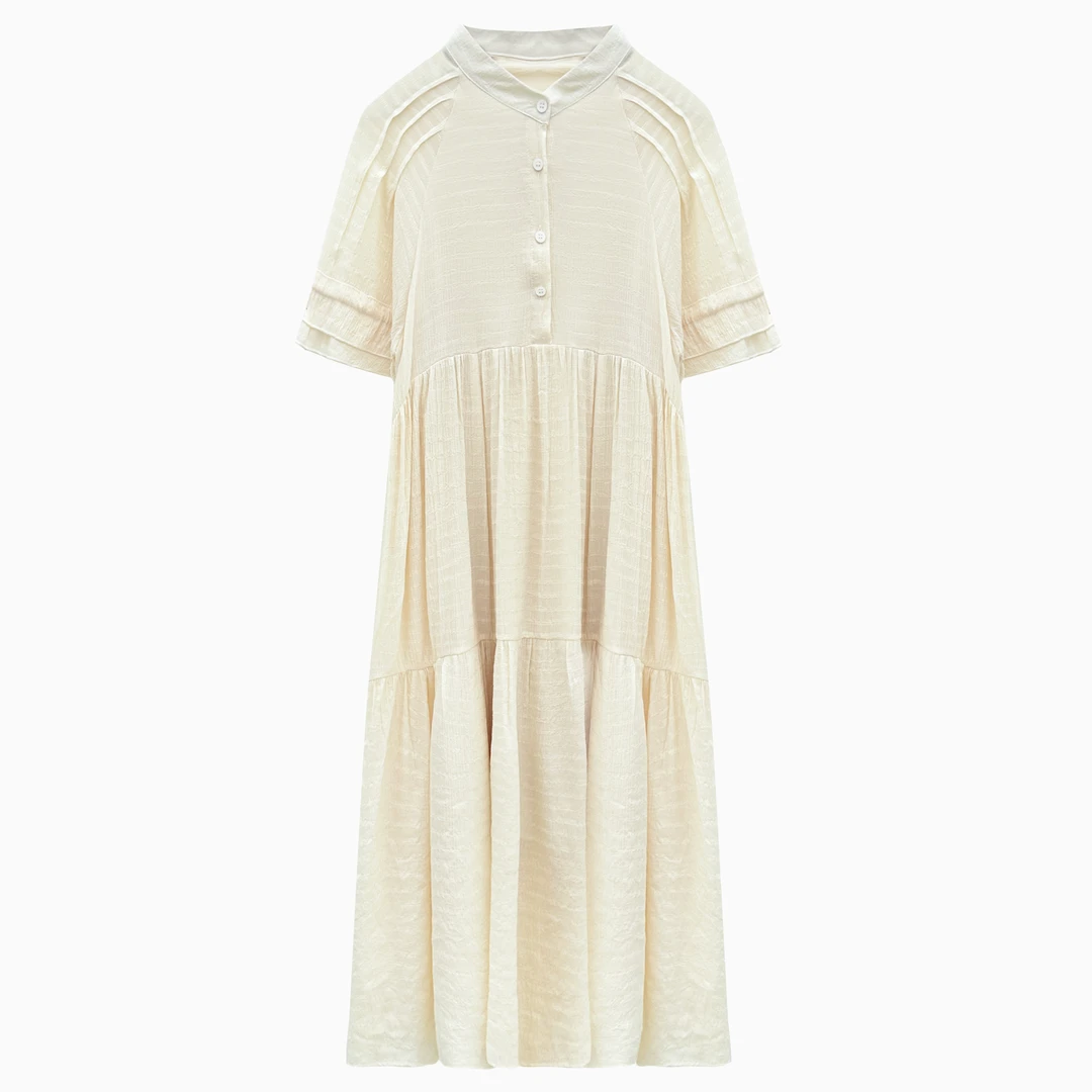 温柔风长裙气质夏季新款法式高级感8608  ZB