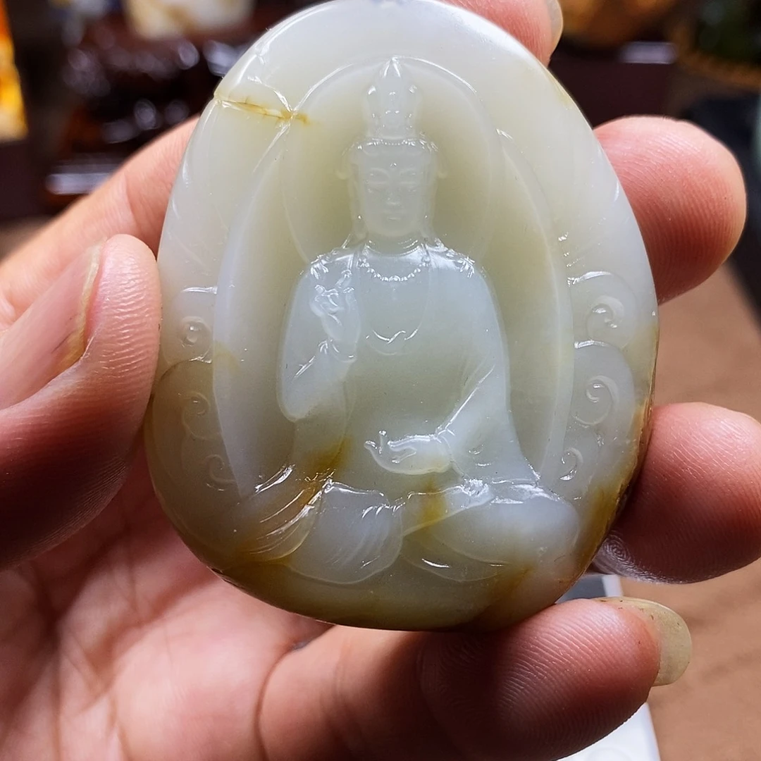 和田玉（子料）未镶嵌挂件