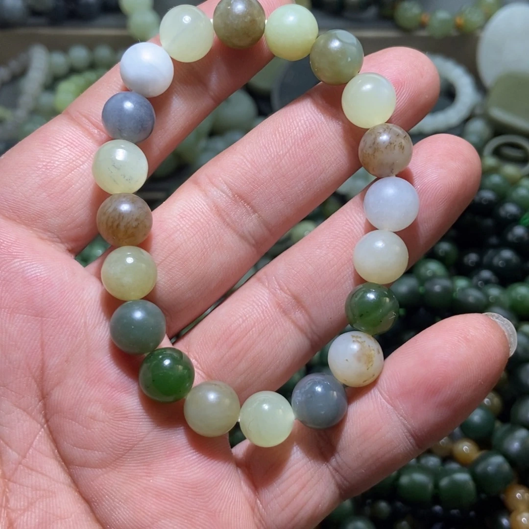 和田玉（糖玉）未镶嵌手链