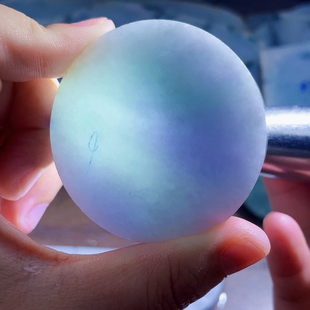 翡翠未镶嵌颈饰毛料17