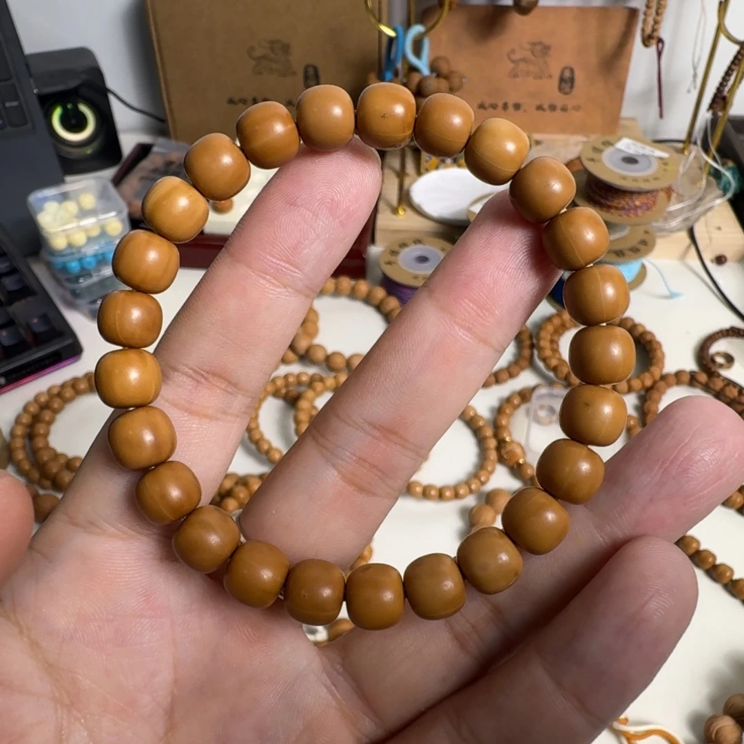 猴头核桃手串瑕疵老型不退不换