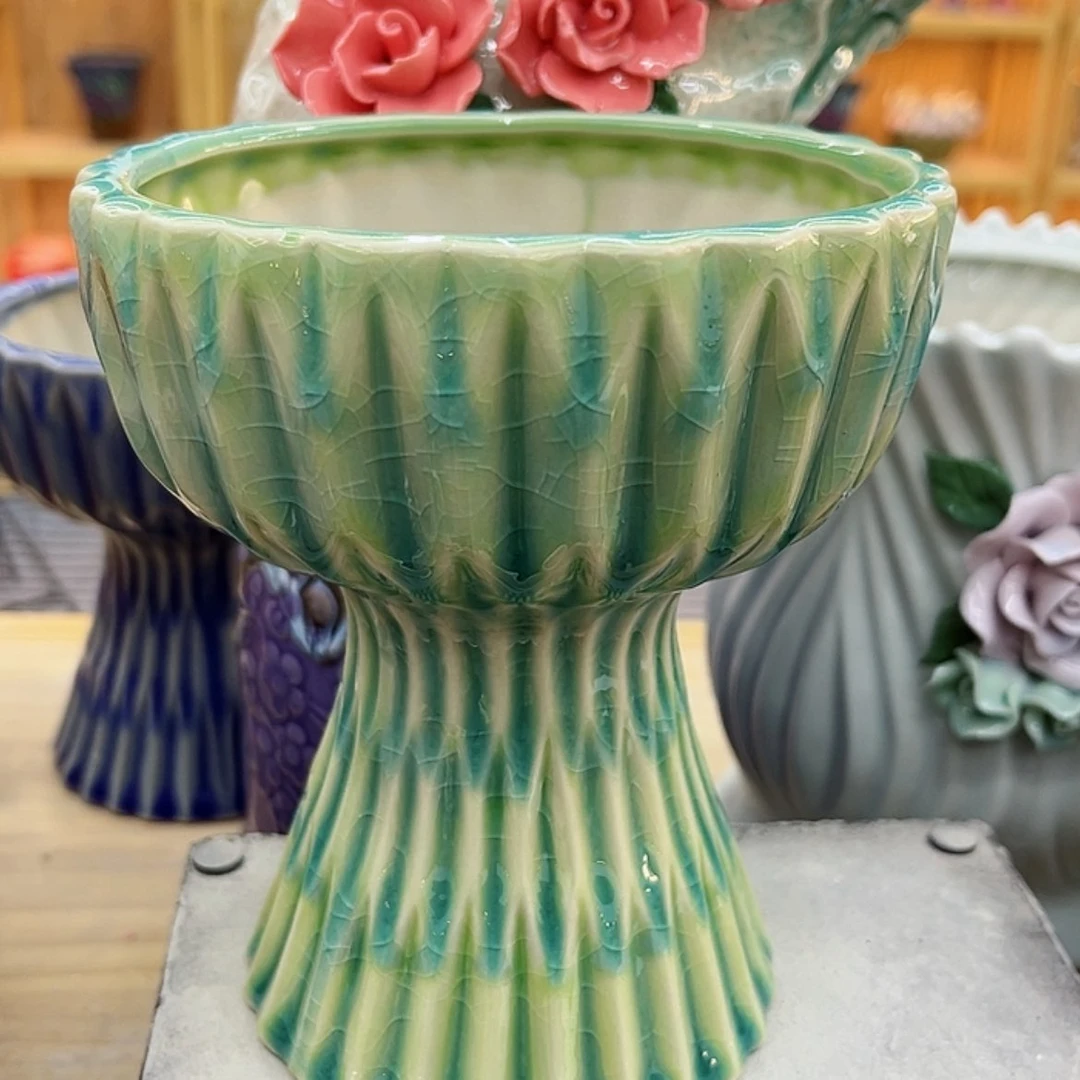 【闪购商品】陶瓷花盆