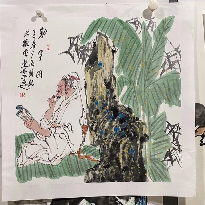 国画手写手绘作品187