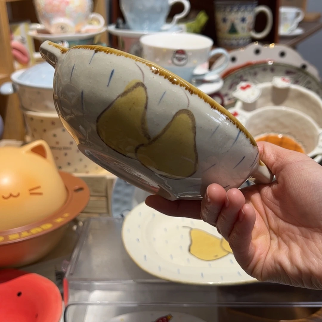 鸭梨双耳碗