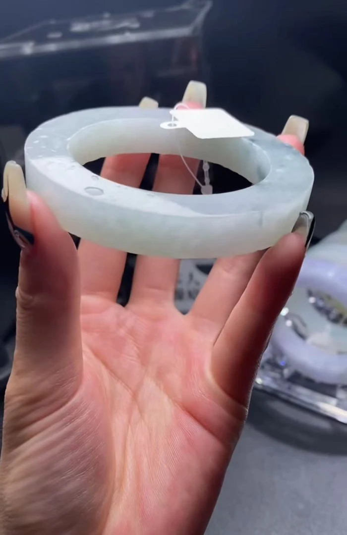 【迪家珠宝】毛胚定制翡翠 大漏飘花（定制不退不换）