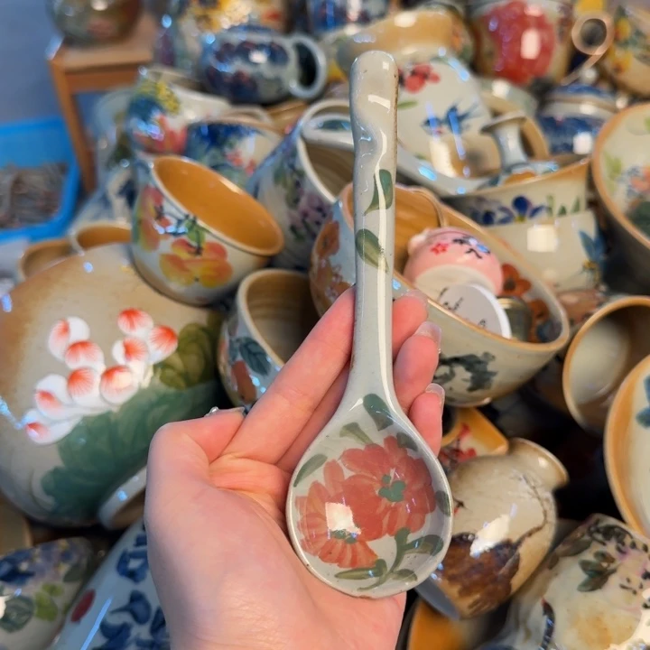瓷片景德镇陶瓷手工手绘